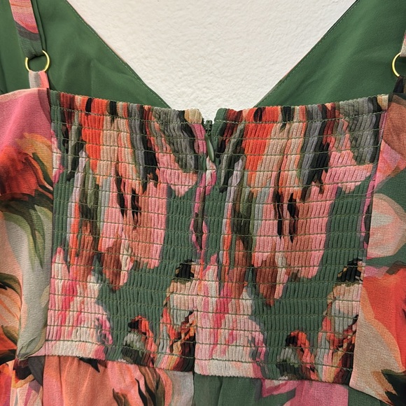 Anthropologie size 14 Hutch Mikayla Sleeveless V-Neck Side-Slit Maxi Dress - Picture 13 of 14